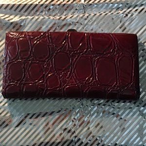 Lodis reptile skin wallet